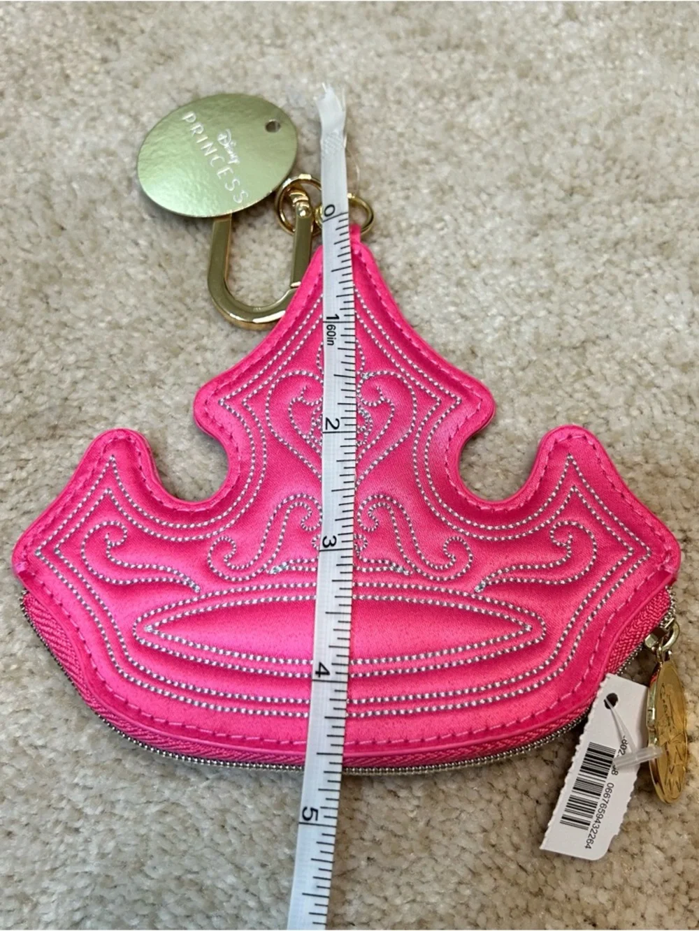 Bath & Body Works Disney Princess Aurora Crown Coin Purse